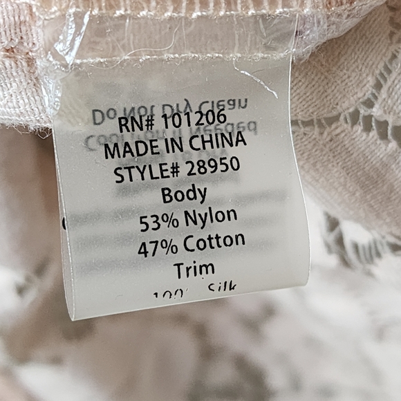 Soft Surroundings Aurelie Dip Dye Eyelet Ombre Lace Button Down Tunic Size Large - Picture 8 of 16